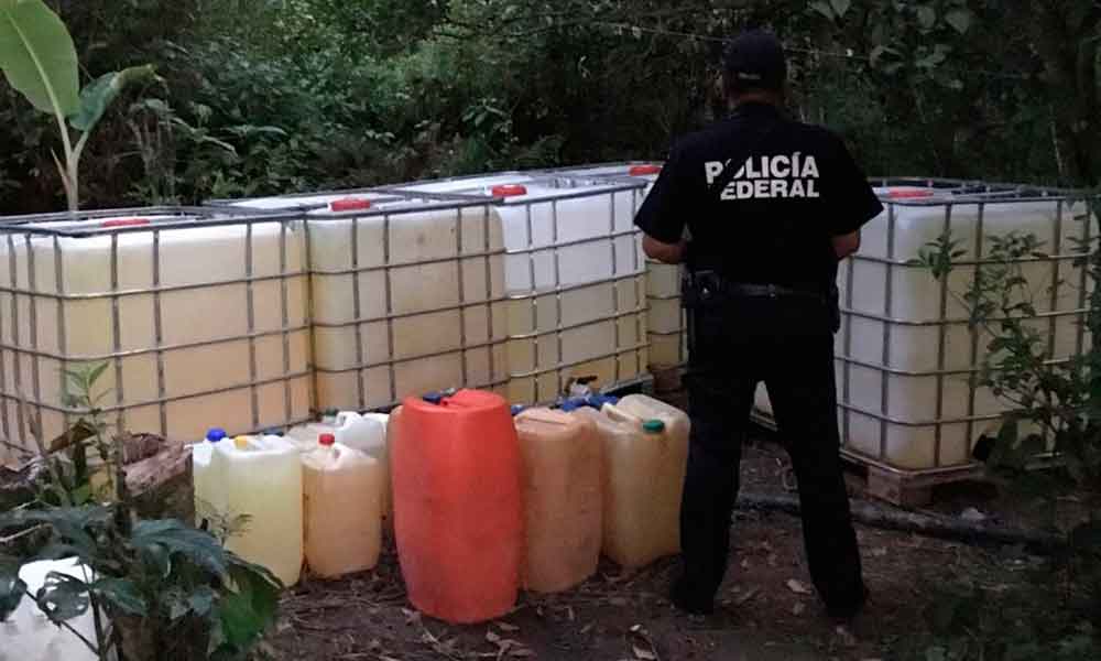 Simuló Trauwitz cierre de 7,500 tomas ilegales de combustible