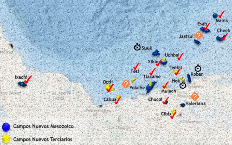 Pemex sigue sin presentar plan de desarrollo para 3 de sus campos estrella